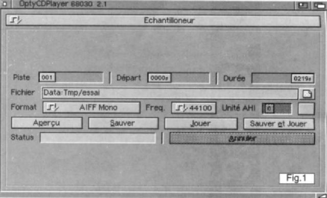 acquisition audio  partir d'un CD