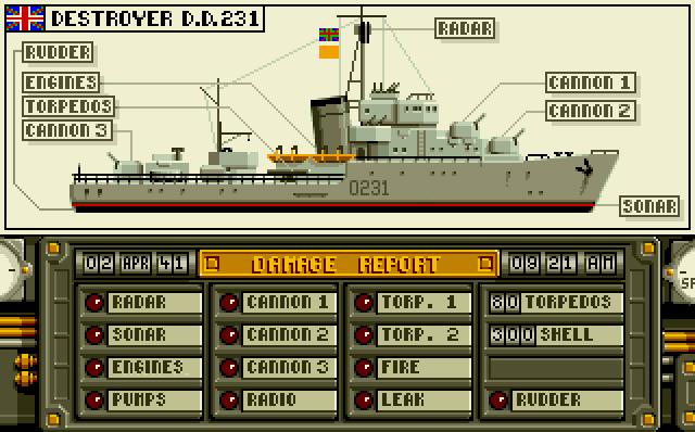 Advanced Destroyer Simulator