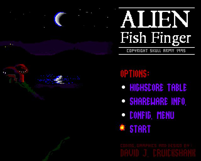 Alien Fish Finger