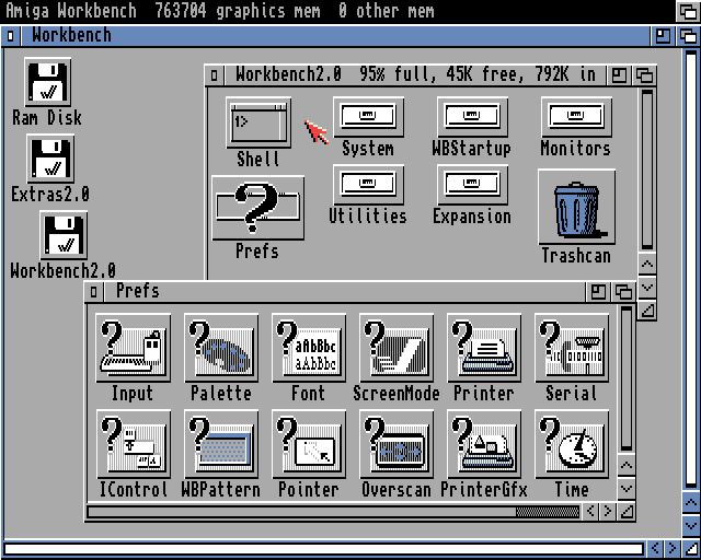 Workbench/Kickstart 2.04