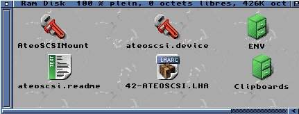 Installation AtoSCSI