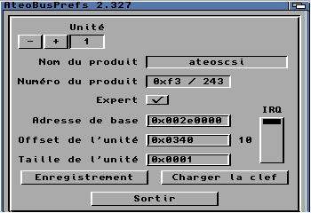 Installation AtoSCSI