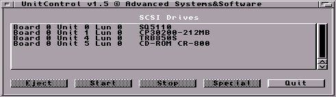 SCSI de la carte Blizzard 1230 IV