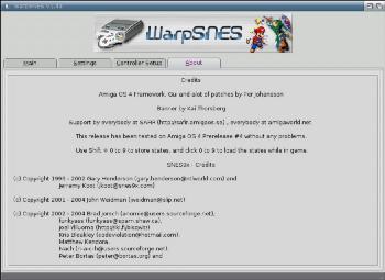 AmiNES et WarpSNES