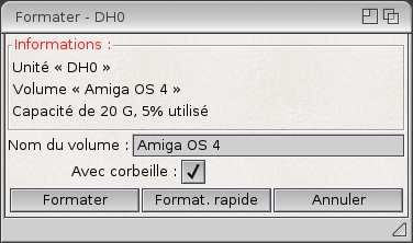 AmigaOS 4.1 sur Sam440ep