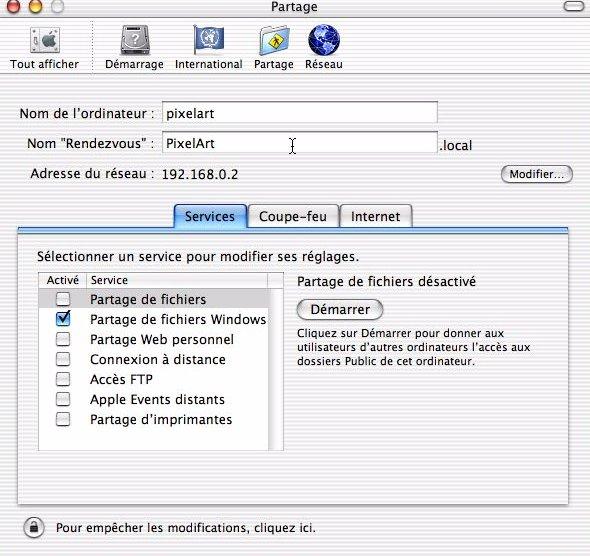 Rseau Amiga/Mac via Samba