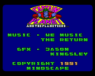 Captain Planet And The Planeteers