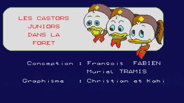 Les Castors Juniors Dans La Fort