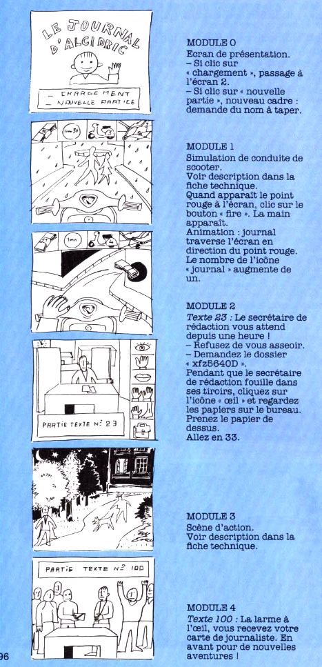 Cration d'un scnario