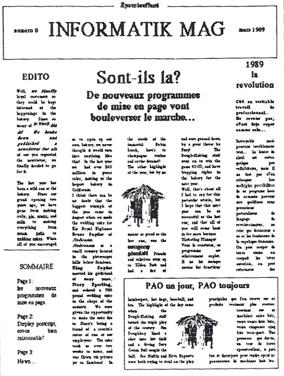 Crer un journal