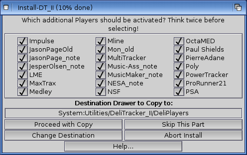 Utiliser Delitracker sur AmigaOS 4