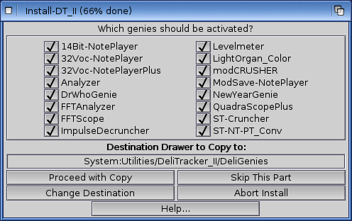 Utiliser Delitracker sur AmigaOS 4