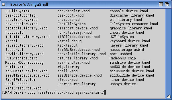 Utiliser Delitracker sur AmigaOS 4