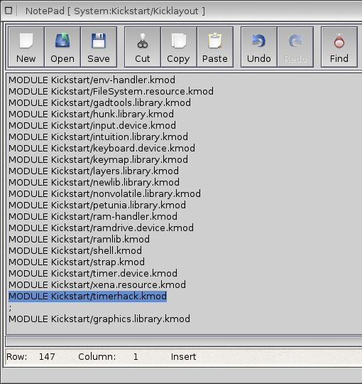 Utiliser Delitracker sur AmigaOS 4