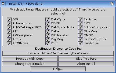 Utiliser Delitracker sur AmigaOS 4