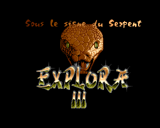 Explora 3 : Sous Le Signe Du Serpent