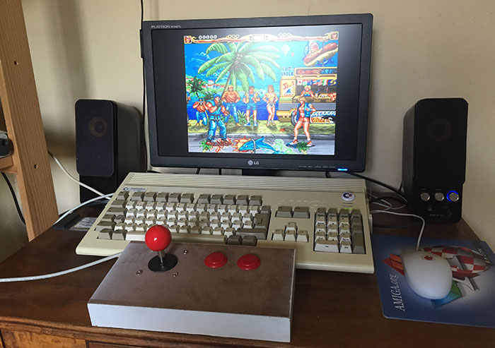Manette Amiga arcade