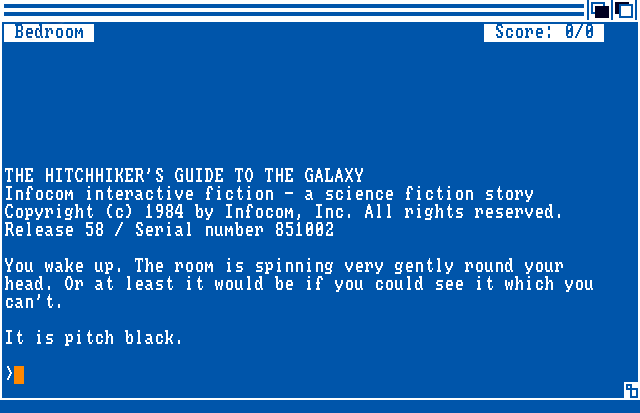 The Hitchhiker's Guide To The Galaxy
