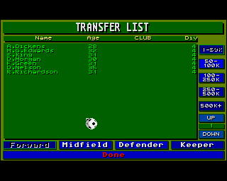 Simulations de football