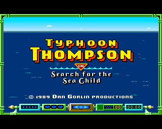 Typhoon Thompson in Search for the Sea Child