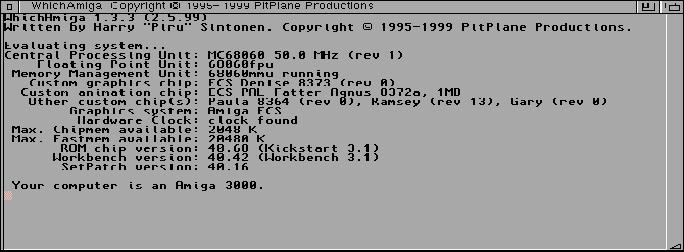 Which Amiga