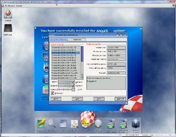 AmigaOS 4.1 sur WinUAE