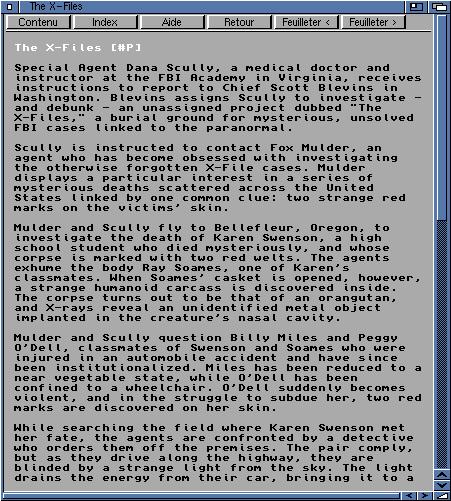 X-Files Guide