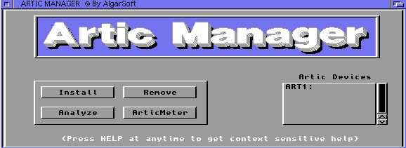 Artic Manager