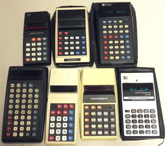 Calculatrices Commodore