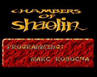 Chambers Of Shaolin