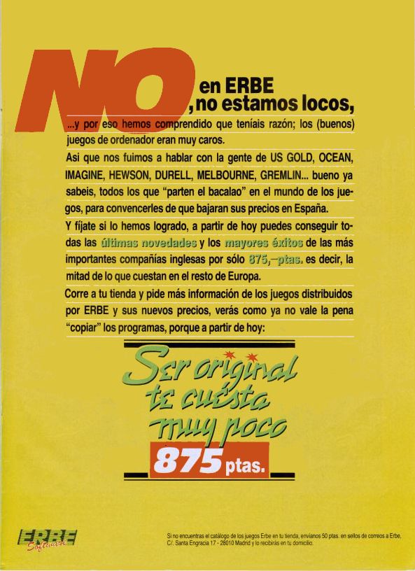 875 pesetas