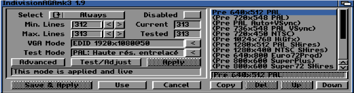 Indivision AGA MK3