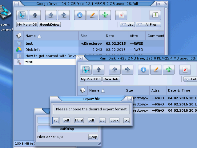 Monter lecteurs rseau sur MorphOS