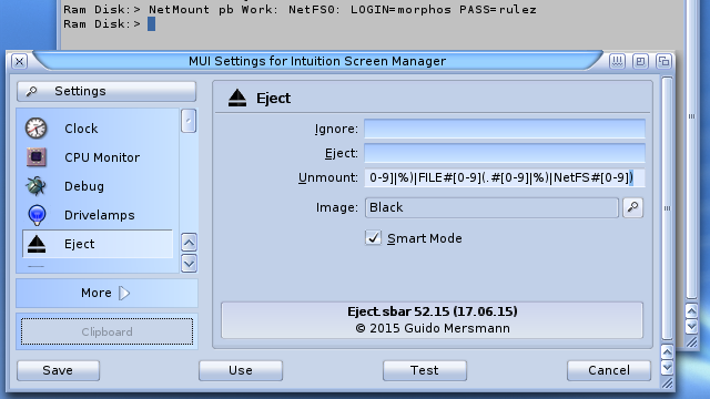 Monter lecteurs rseau sur MorphOS