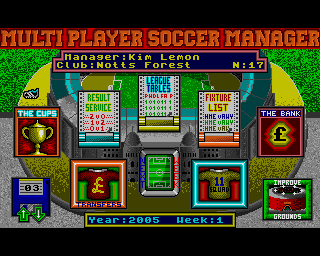 Multi Player Soccer Manager
