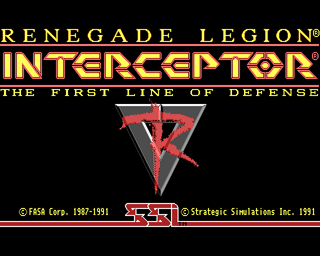 Renegade Legion Interceptor