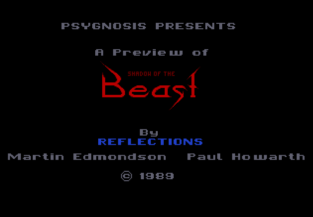 Shadow Of The Beast