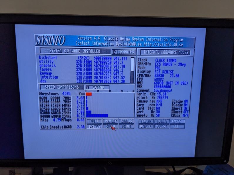 Restauration de deux Amiga 4000
