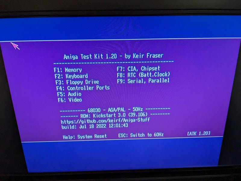 Restauration de deux Amiga 4000