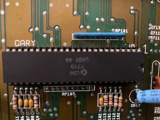 Restauration d'un Amiga 500