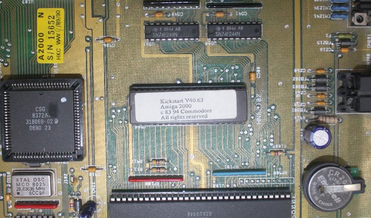 Restauration Amiga 2500UX