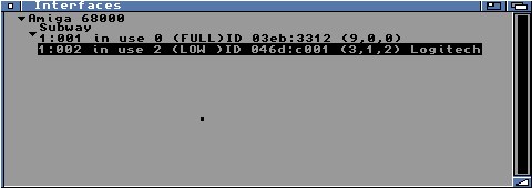 Amiga 500 et interface USB