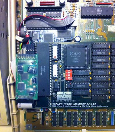 Amiga 500 et interface USB