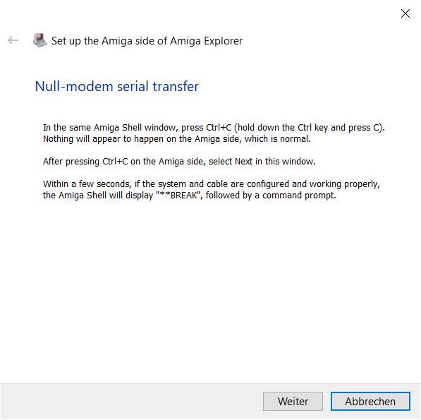 Transfrer des donnes avec Amiga Explorer
