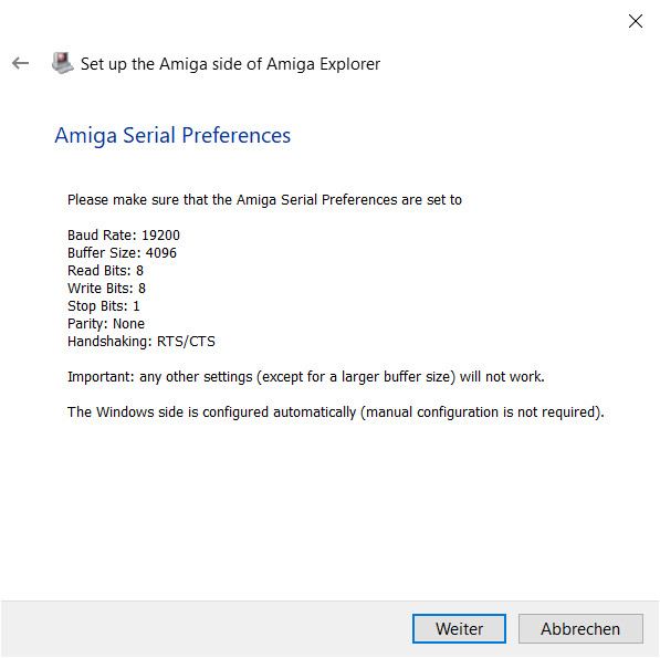 Transfrer des donnes avec Amiga Explorer