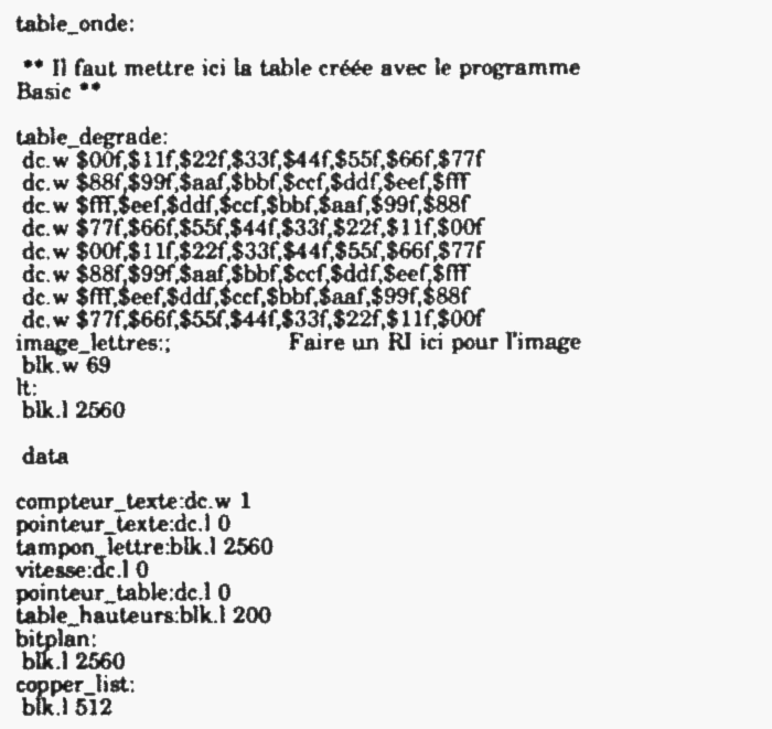 Assembleur 68k