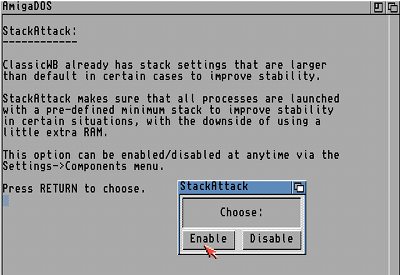 Installation et utilisation de ClassicWB