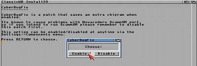 Installation et utilisation de ClassicWB