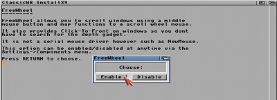Installation et utilisation de ClassicWB