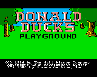 Donald Duck's Playground